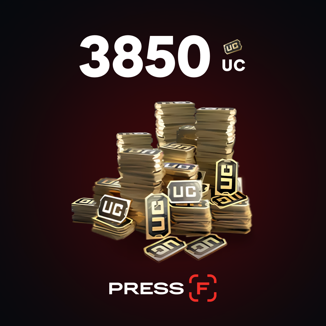 3850 UC пополнение по ID - Магазин UC