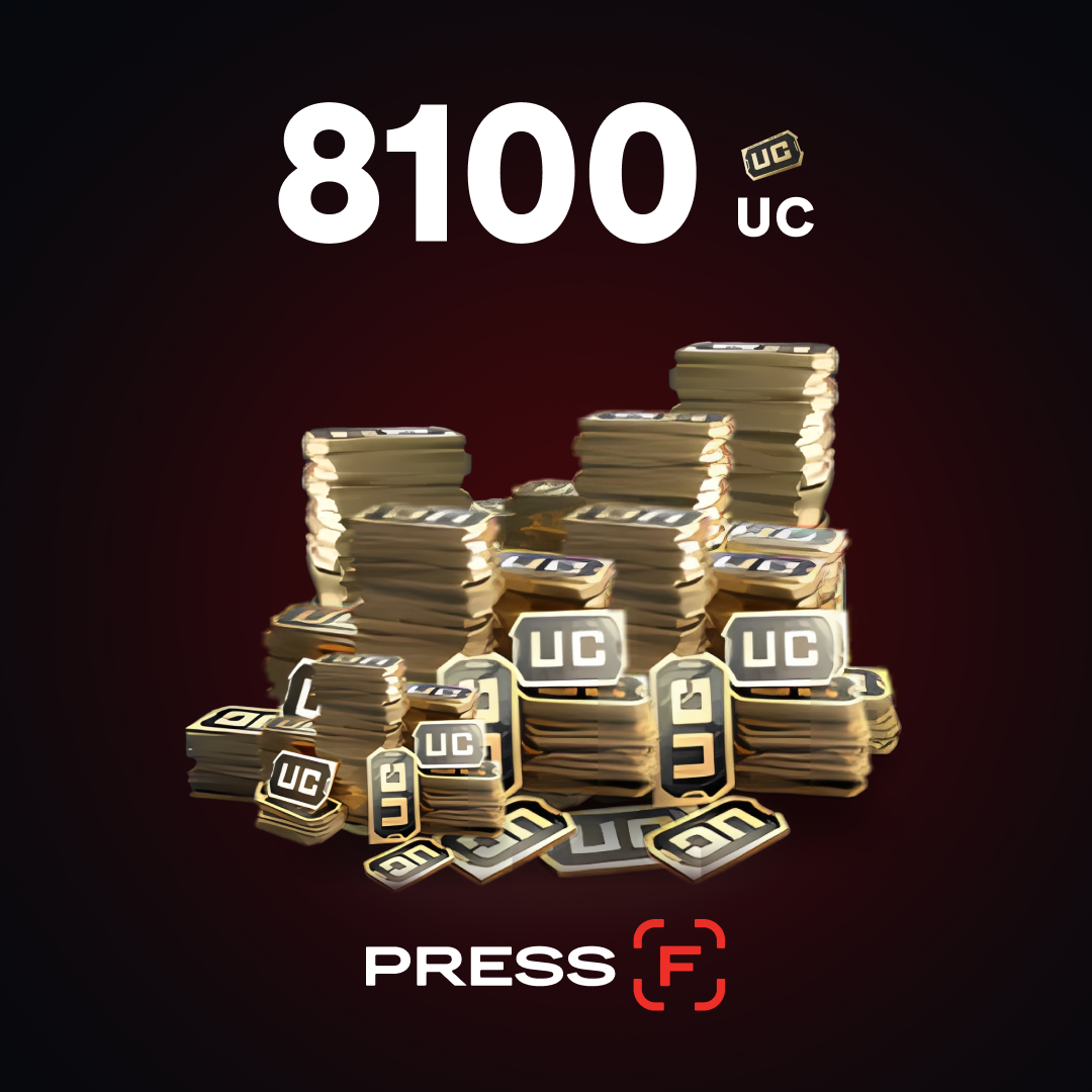 8100 UC пополнение по ID - Магазин UC