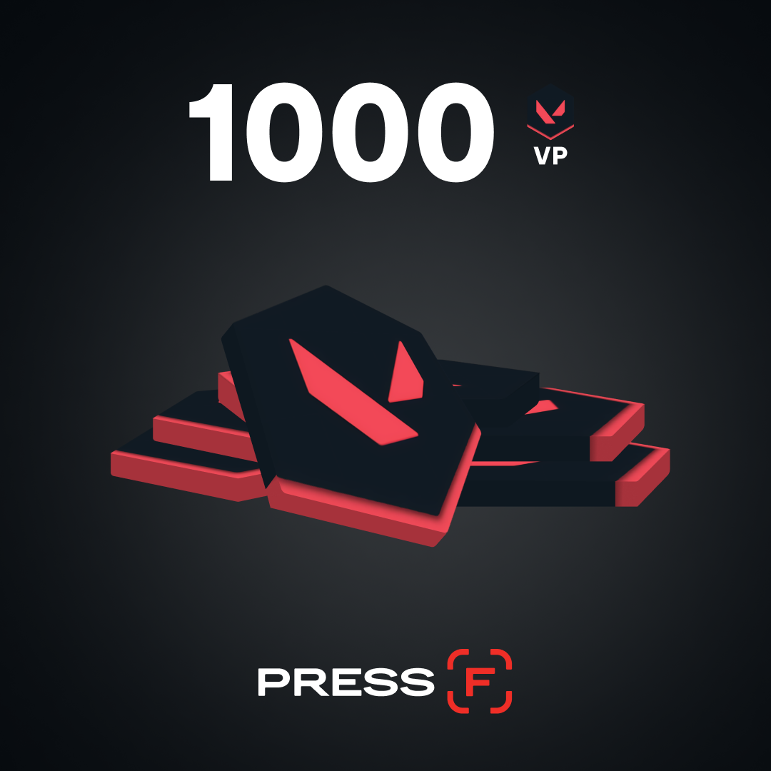1000 VP ключ активации - Магазин Valorant Points