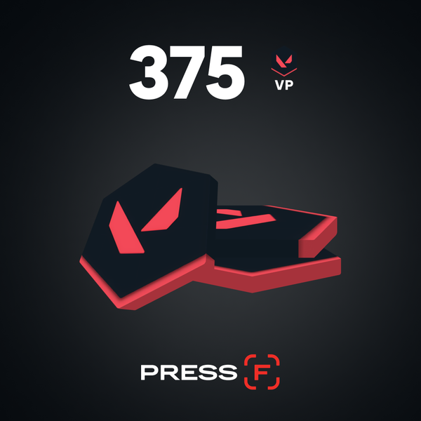 375 VP ключ активации - Магазин Valorant Points