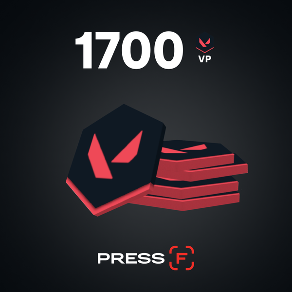 1700 VP ключ активации - Магазин Valorant Points