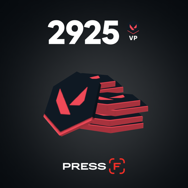 2925 VP ключ активации - Магазин Valorant Points