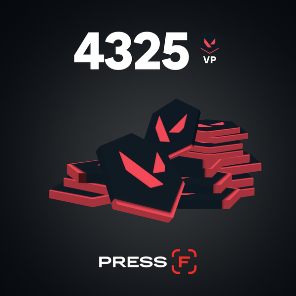 4325 VP ключ активации - Магазин Valorant Points