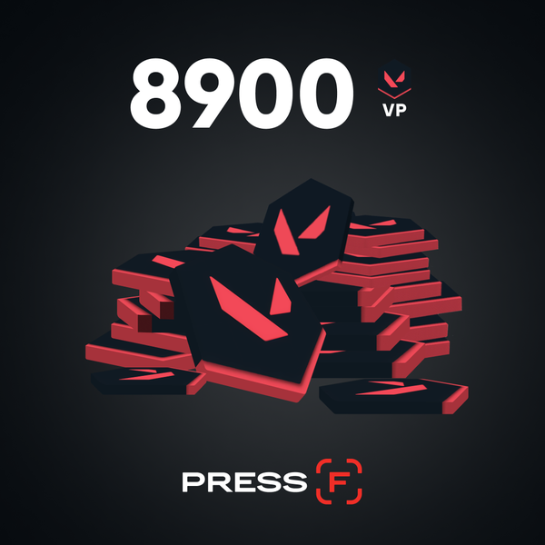 8900 VP ключ активации - Магазин Valorant Points
