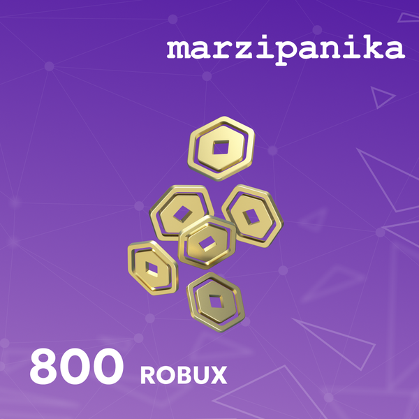 800 Robux ключ активации - marzipanika