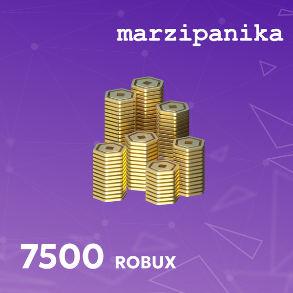 7500 Robux ключ активации - marzipanika