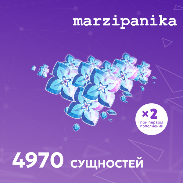 4970 Сущностей пополнение по ID - marzipanika