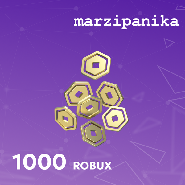 1000 Robux ключ активации - marzipanika
