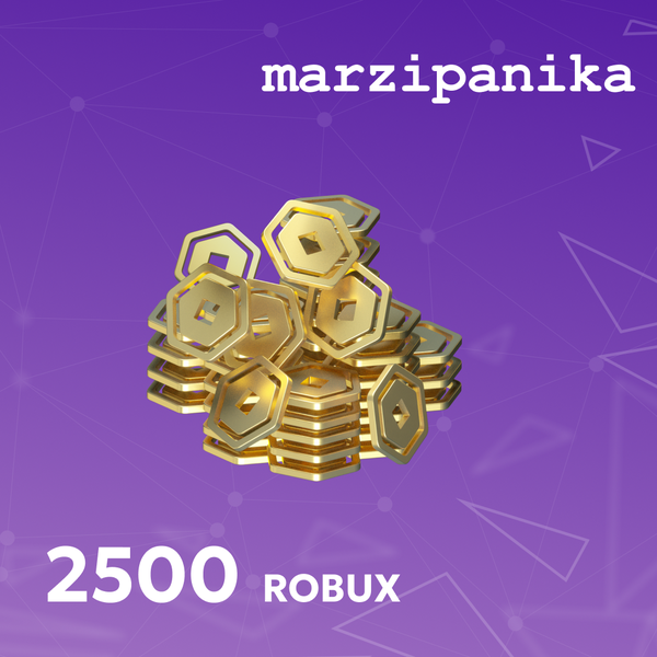2500 Robux ключ активации - marzipanika