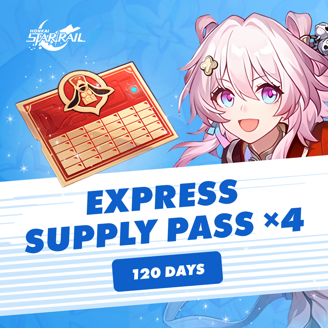 Пропуск Снабжения Экспресса x 4 по логину Honkai: Star Rail - Mobile Store