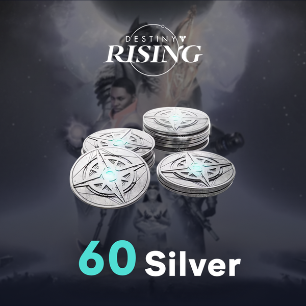 60 Серебра по логину Destiny Rising - Mobile Store