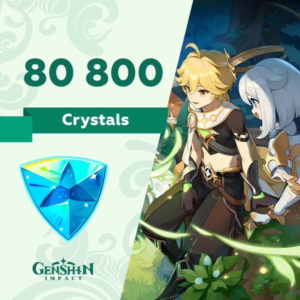 80800 Кристаллов для Genshin Impact по UID - NoName