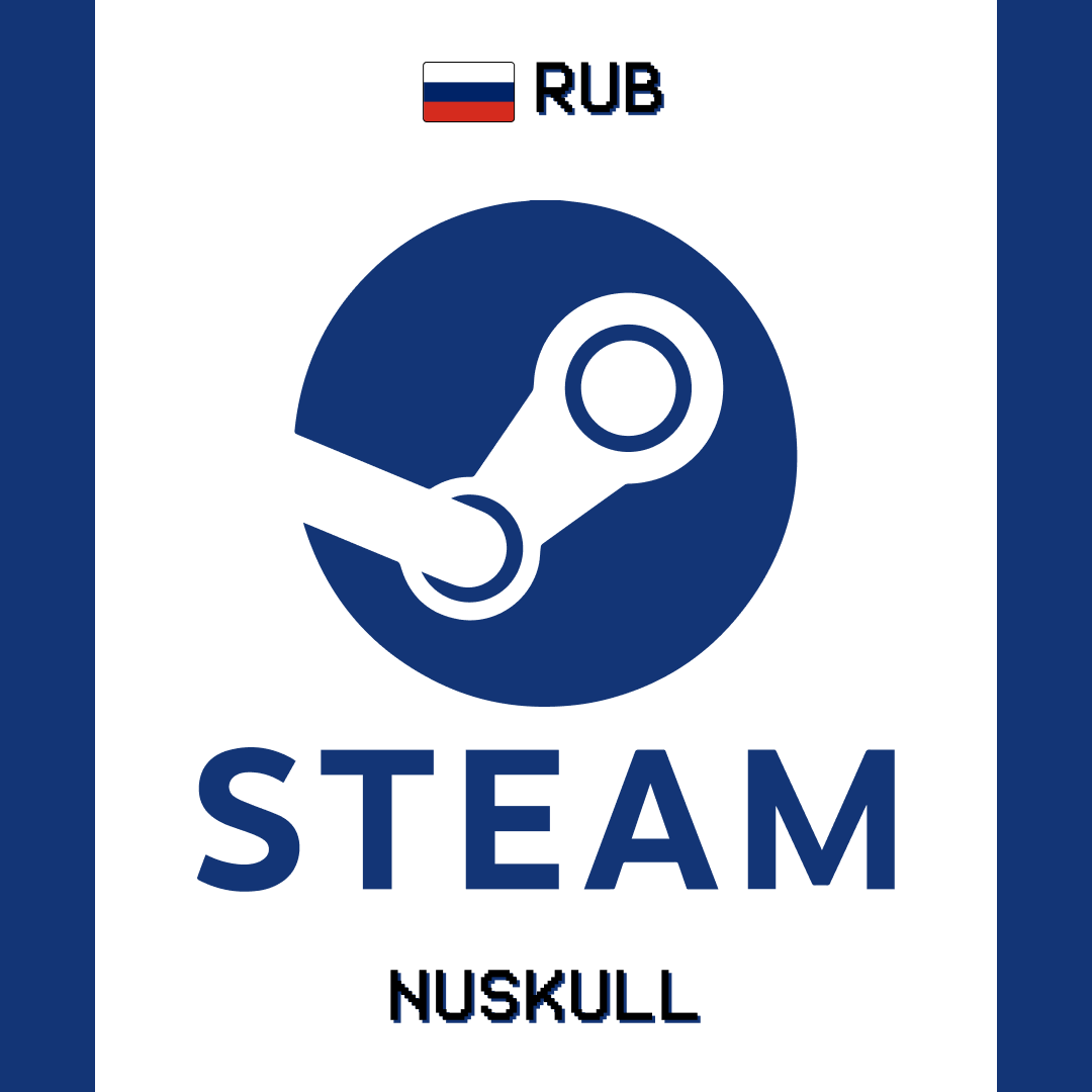 Пополнение Steam RU по логину - NUSKULL