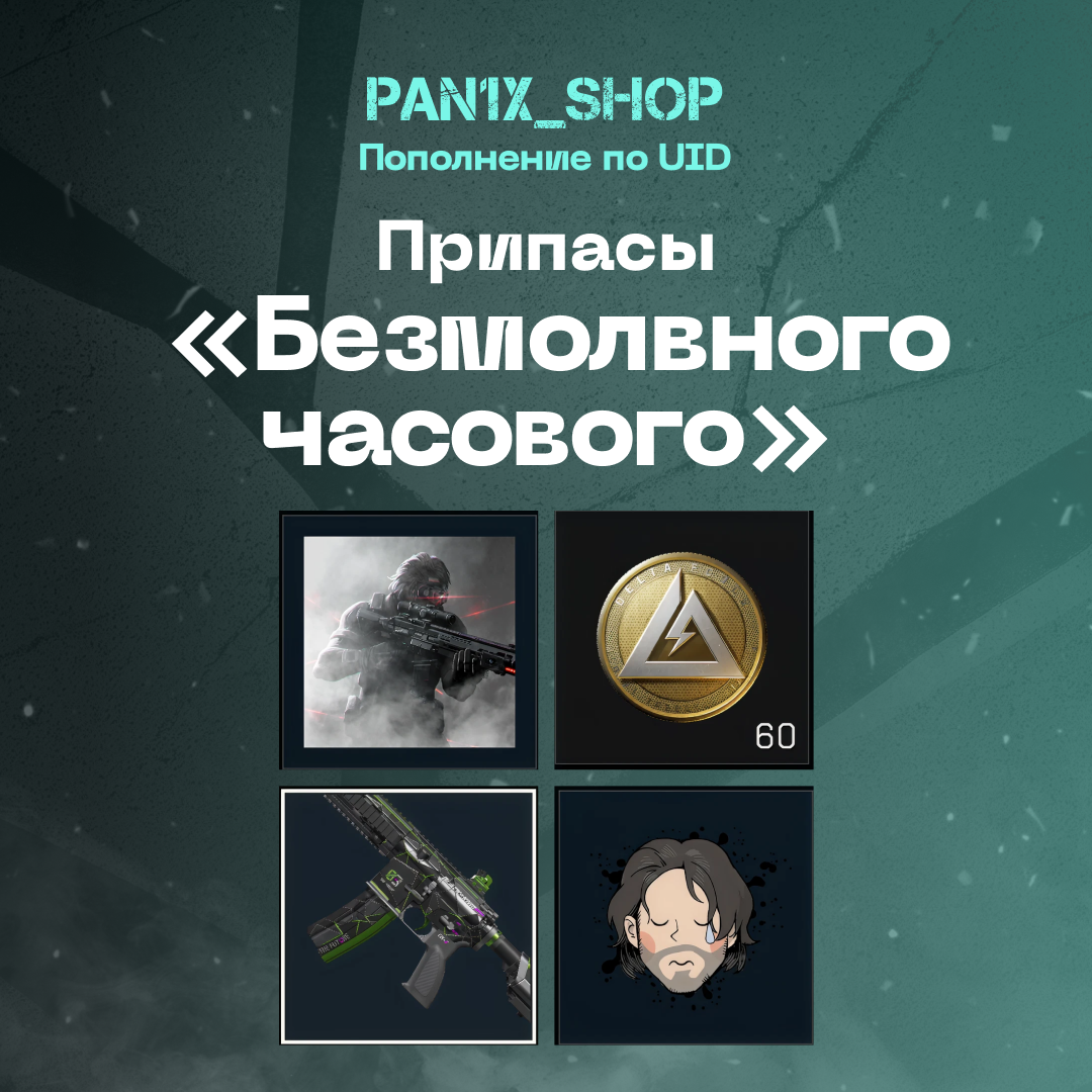 Припасы «Безмолвного часового» пополнение по ID - pan1x_shop