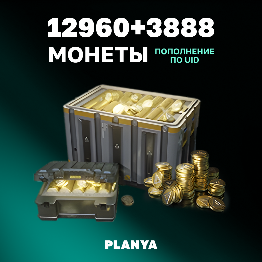 16848 монет пополнение по ID - Planya
