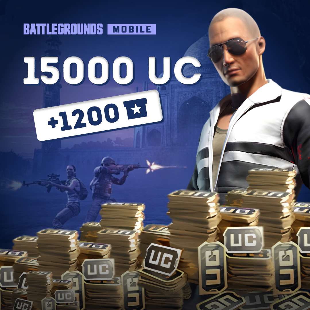 16200 UC для PUBG Mobile | по логину - PUBG Bananas 007