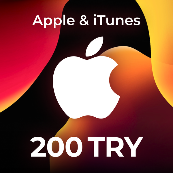 Карта пополнения Apple & iTunes на 200 TRY - QuickSales