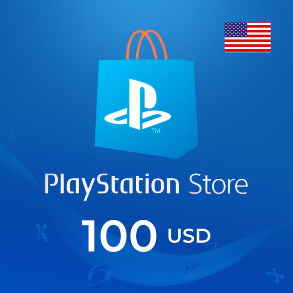 Карта пополнения PlayStation на 100 USD - QuickSales