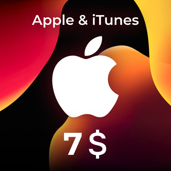 Карта пополнения Apple & iTunes на 7 USD - QuickSales