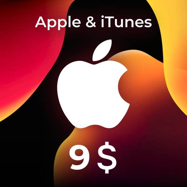 Карта пополнения Apple & iTunes на 9 USD - QuickSales