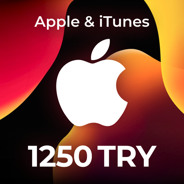 Карта пополнения Apple & iTunes на 1250 TRY - QuickSales