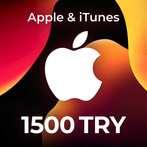 Карта пополнения Apple & iTunes на 1500 TRY - QuickSales