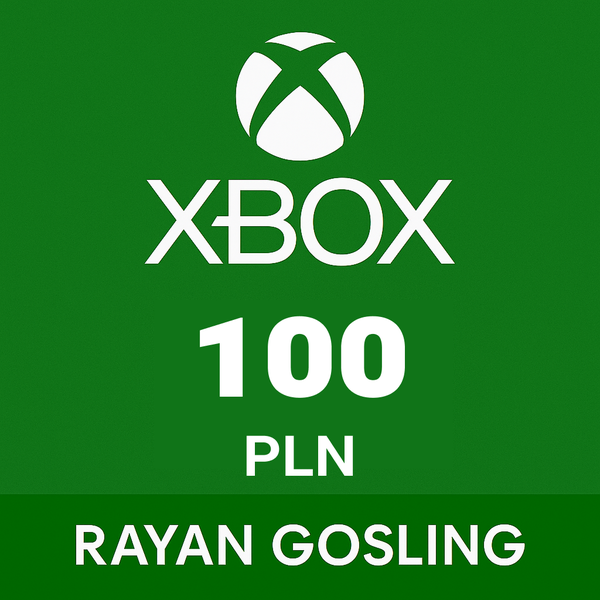 Xbox: 100 PLN PL для Xbox - Rayan Gosling