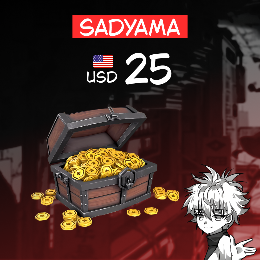 25 USD пополнение по ID - sadyama
