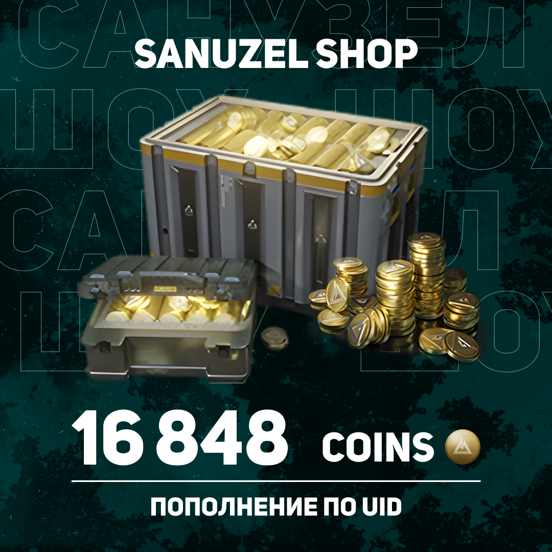 16848 монет пополнение по ID - SANUZEL_SHOP