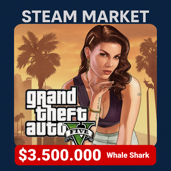 Grand Theft Auto V $3.500.000 Whale Shark Cash Card код пополнения xbox GL - Steam Market