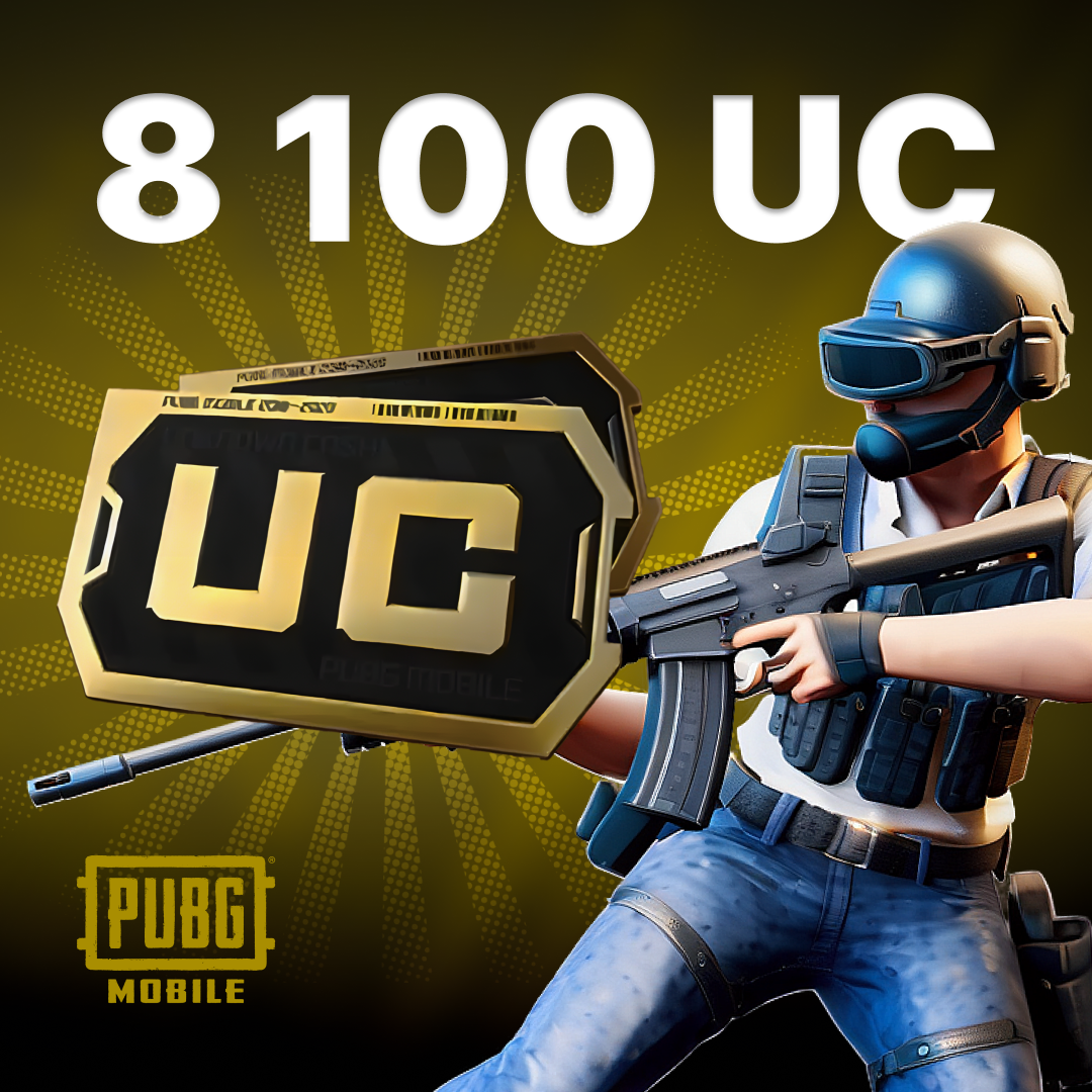 PUBG Mobile 8100 UC код пополнения midasbuy GL - Steam Market
