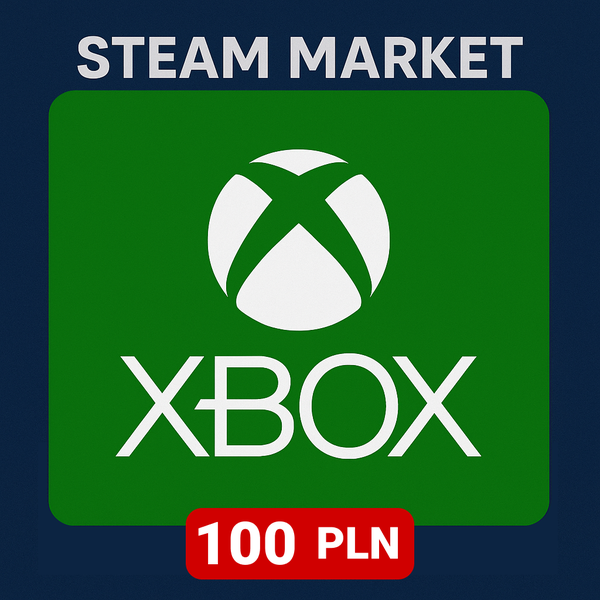 Xbox 100 PLN код пополнения xbox PL - Steam Market