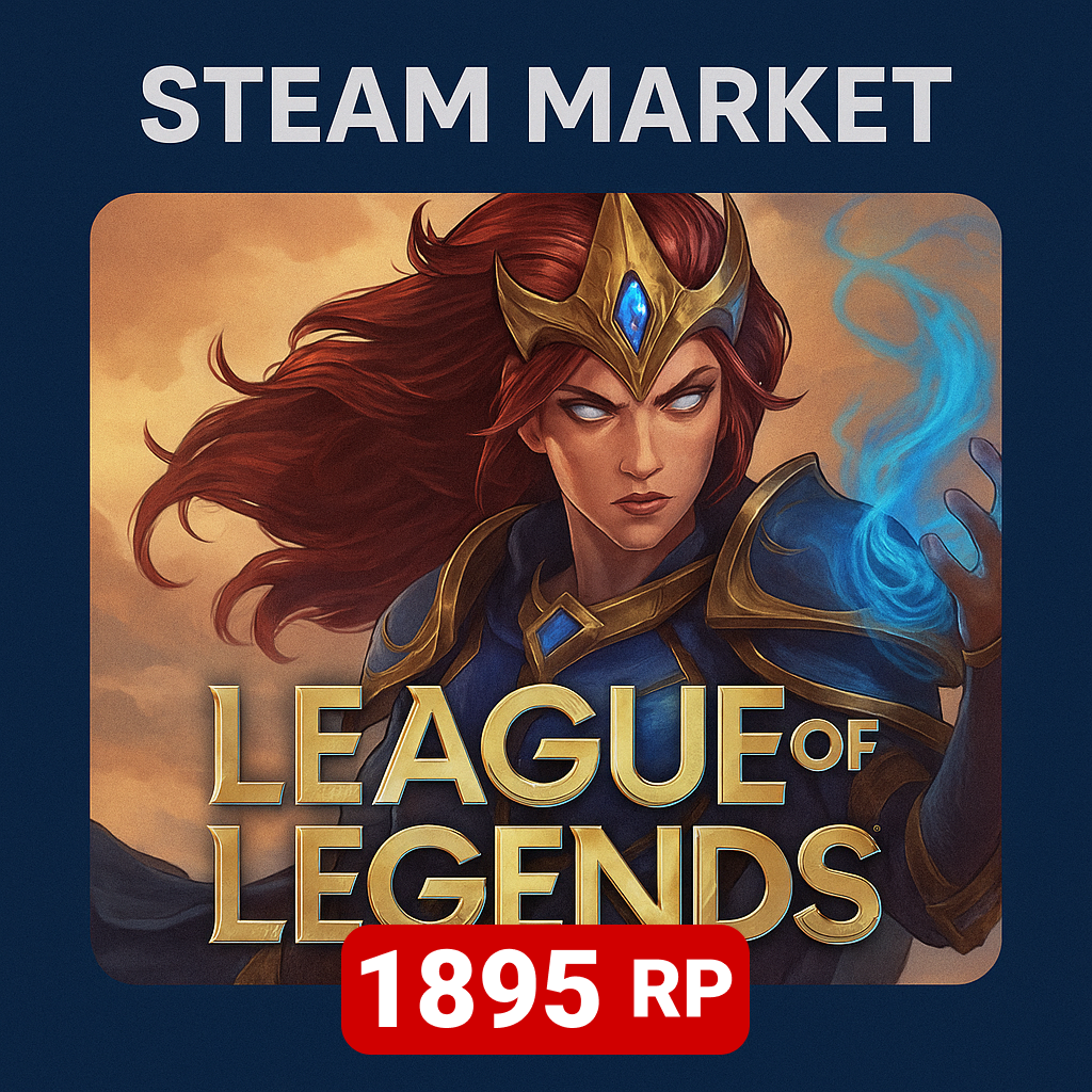 League of Legends 1895 RP код пополнения riot games EUW - Steam Market
