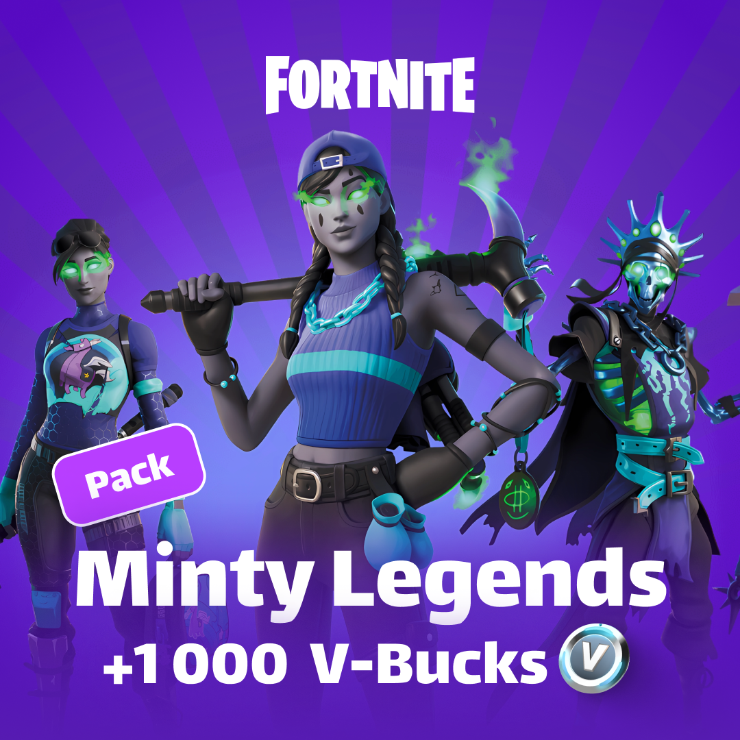 Fortnite minty legends pack + 1000 v-bucks ключ для xbox one/xbox series s/xbox series x GL - Steam Market