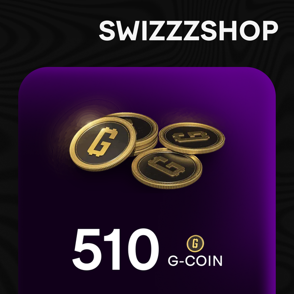 500+10 G-Coins ключ активации - swizzzr