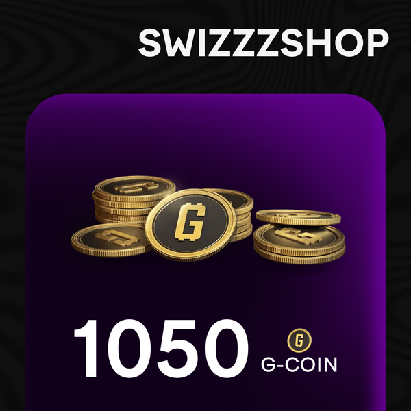 1000+50 G-Coins ключ активации - swizzzr
