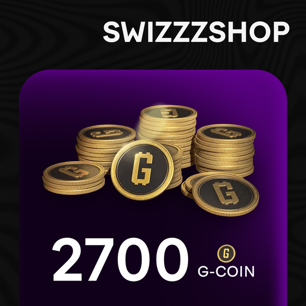 2500+200 G-Coins ключ активации - swizzzr