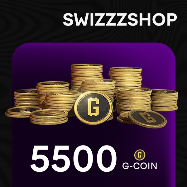 5000+500 G-Coins ключ активации - swizzzr