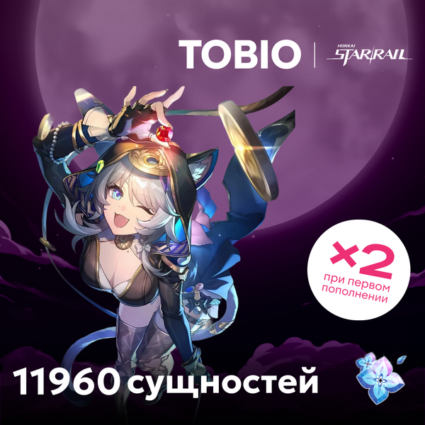 11960 Сущностей пополнение по ID - TOBIO