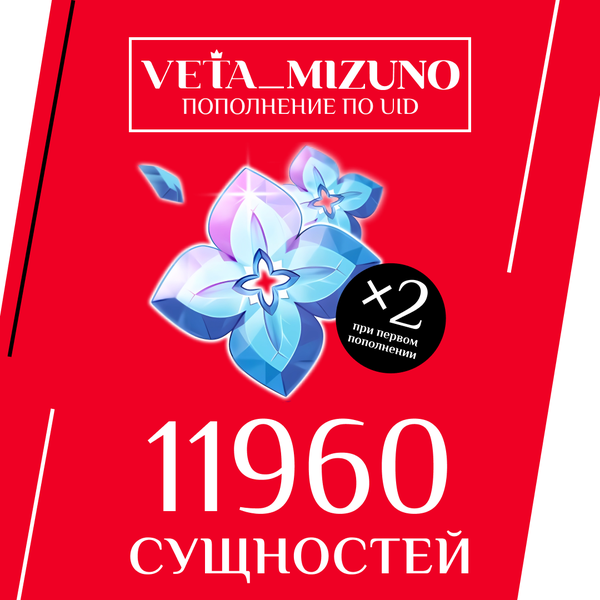 11960 Сущностей пополнение по ID - vetamizuno