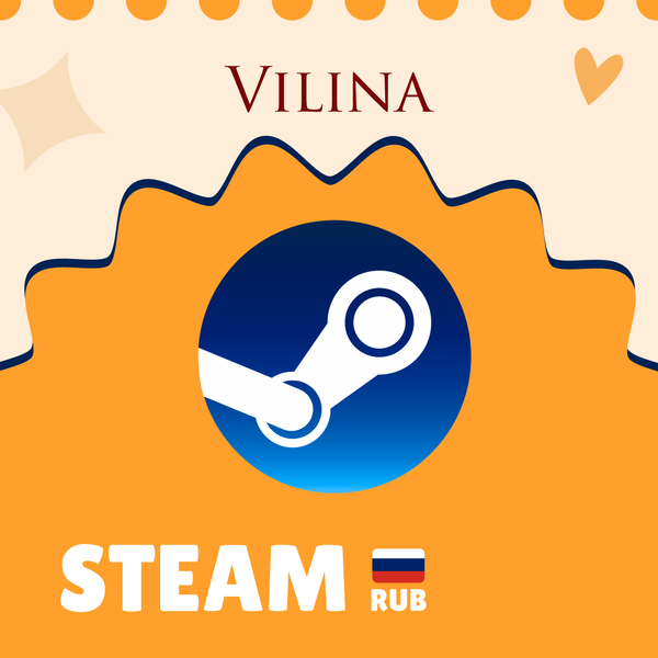 Пополнение Steam RU по логину - Vilina