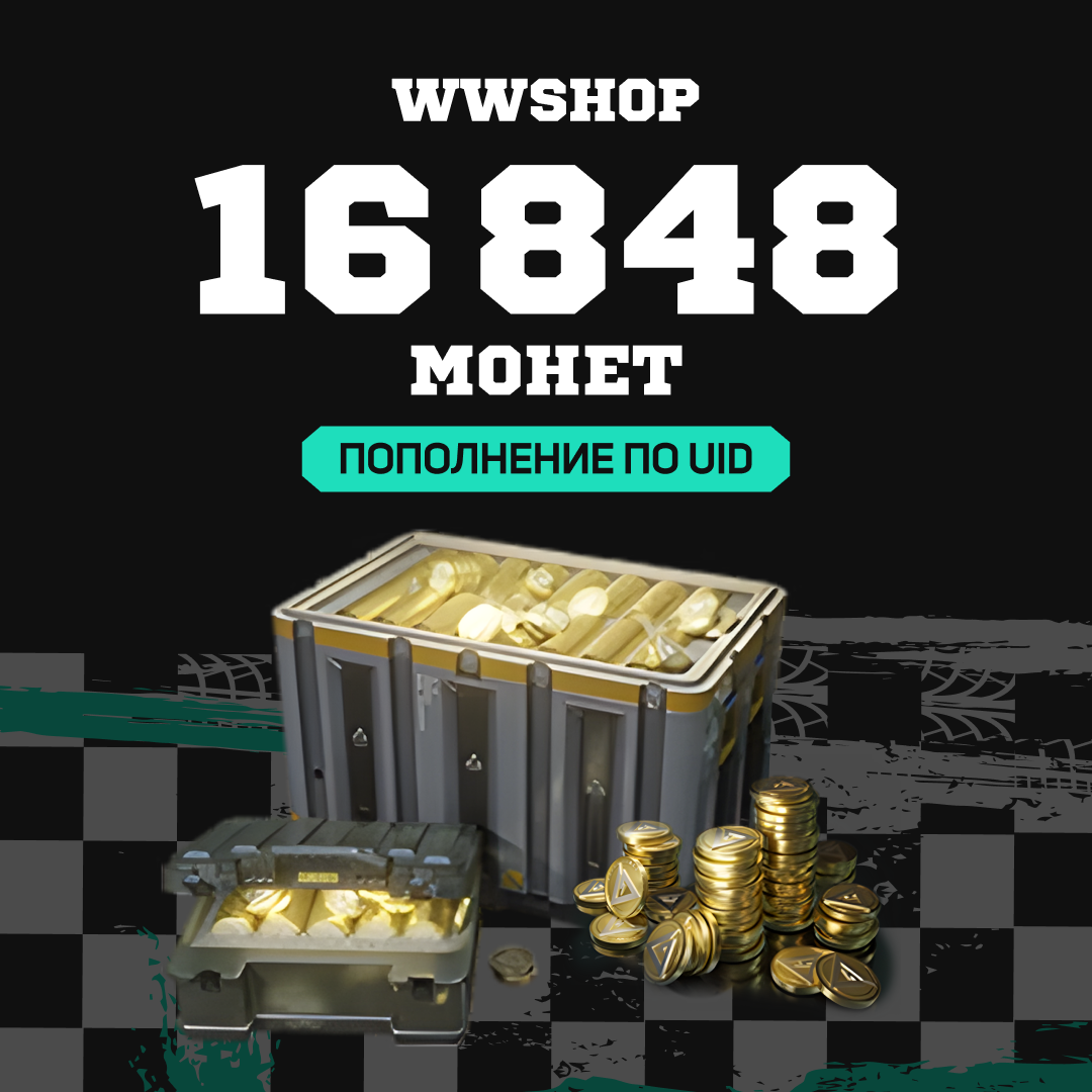 16848 монет пополнение по ID - wwshop