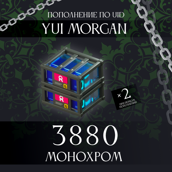 3880 Монохром пополнение по ID - yuimorgan