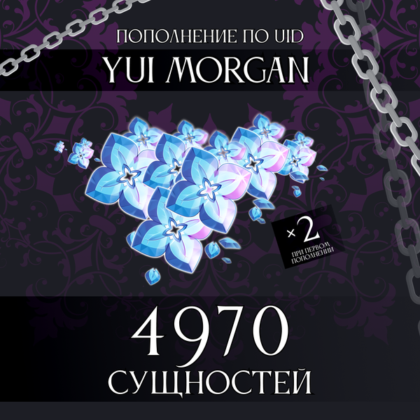 4970 Сущностей пополнение по ID - yuimorgan