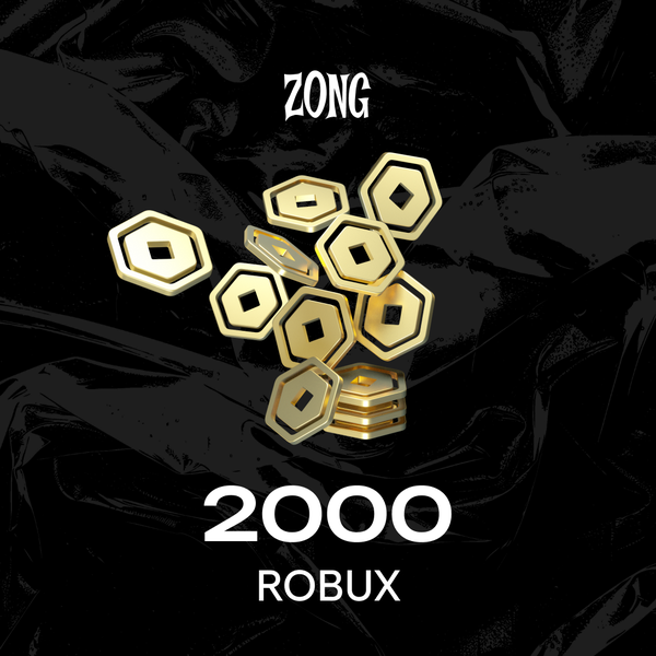 2000 Robux ключ активации - ZONG