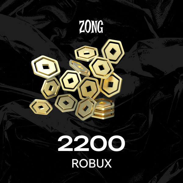 2200 Robux ключ активации - ZONG