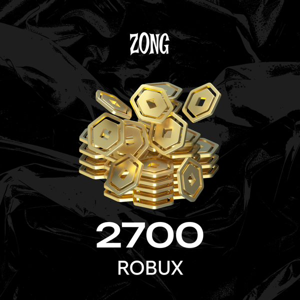 2700 Robux ключ активации - ZONG