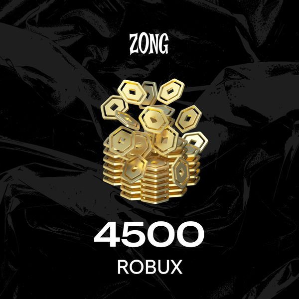 4500 Robux ключ активации - ZONG