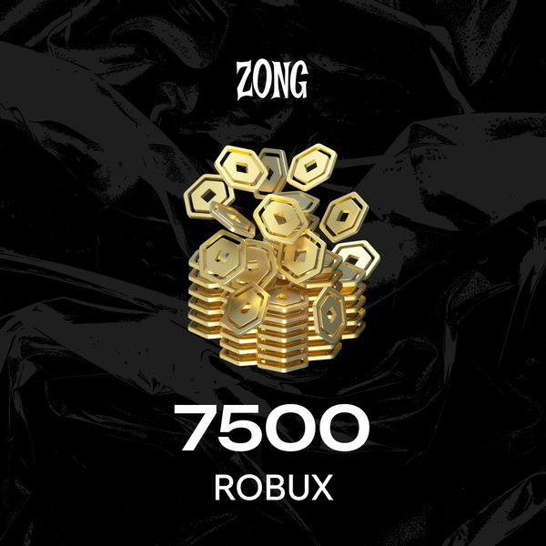 7500 Robux ключ активации - ZONG