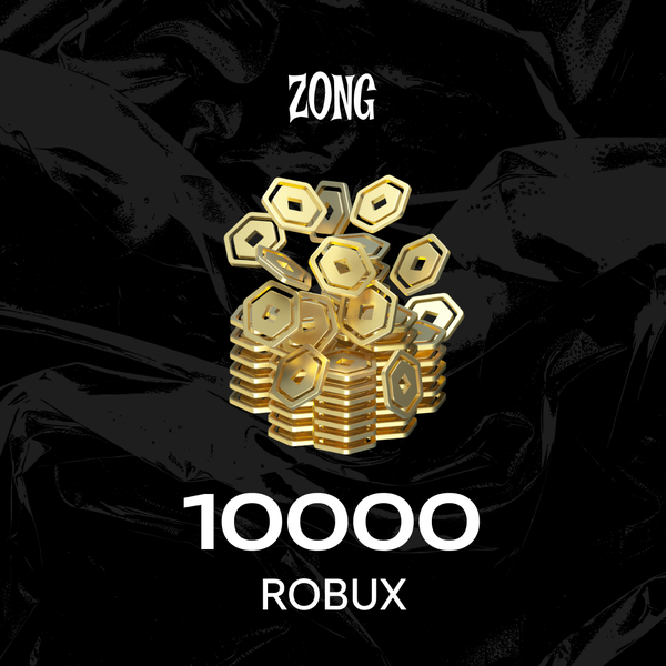 10000 Robux ключ активации - ZONG